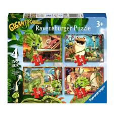 Gigantosaurus 4 in a Box Jigsaw Puzzles